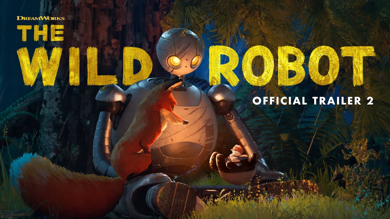 watch The Wild Robot Official Trailer 2